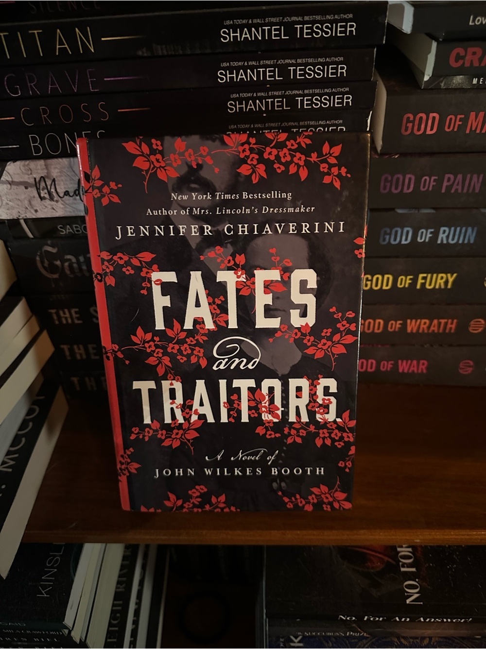 Fates and Traitors by Jennifer Chiaverini - Black & Red Hardcover